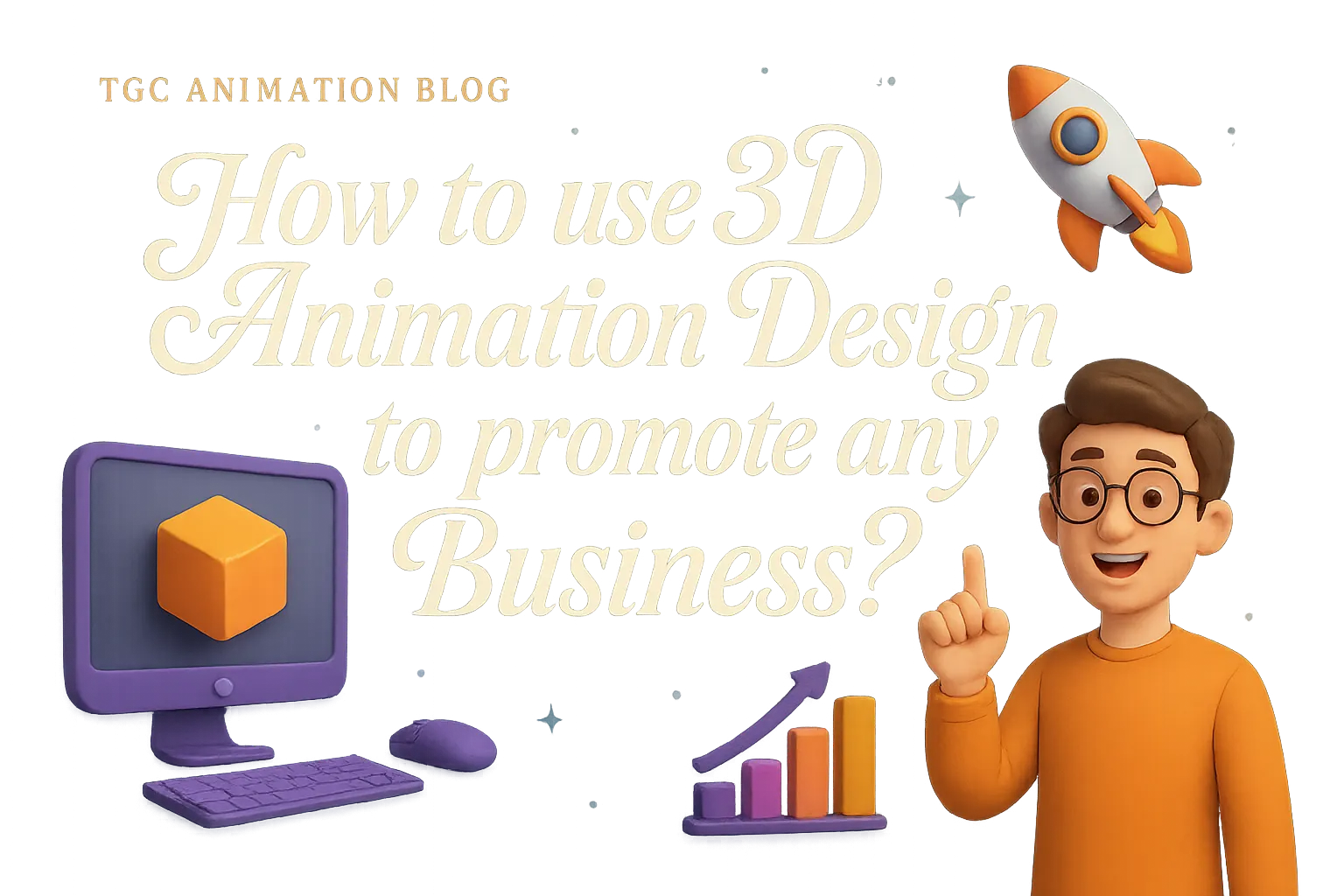 How To Use 3D Animation Design To Promote Any Business?